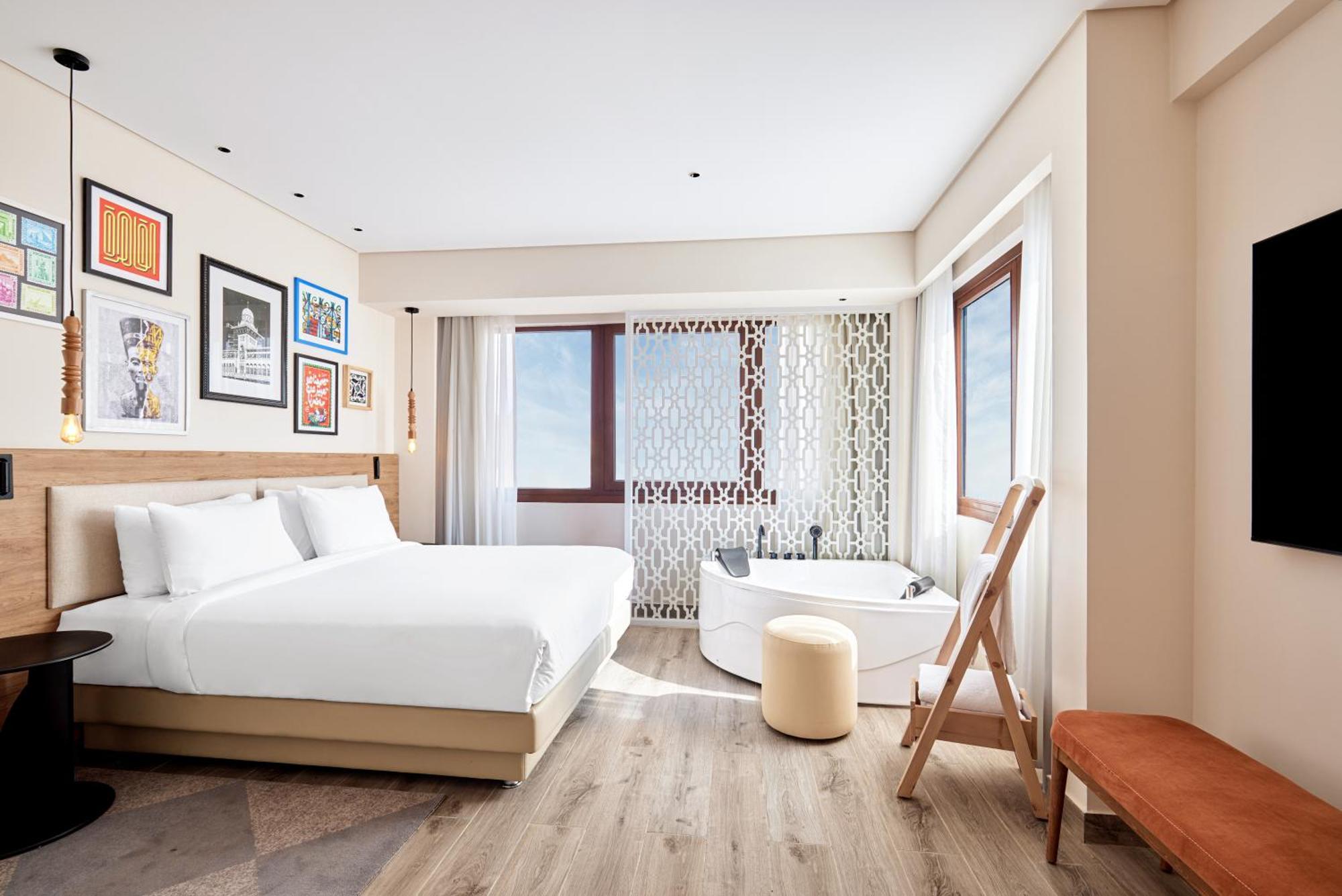 Hyatt Centric Cairo West Hotel Abu Rawwash Kültér fotó